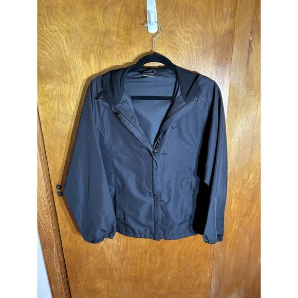 Nike Men's Medium Hooded Windbreaker Full Zip Windrunner Athletic Lightweight - Picture 1 of 6